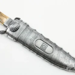 Pelican Cases Sole-Authorship Bowie Fighter W/ Damascus Sheath -Hand Tools Shop 1656343427 7416