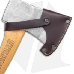 Adler Yankee 15" Hatchet Axe Hickory Green AD2100H15G -Hand Tools Shop Adler Yankee 15in Yankee Hickory BHQ 142598 jr sheath