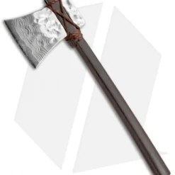 Bastion 3.25" Mini Axe W/ Neck Lanyard (VG-10 Damascus)