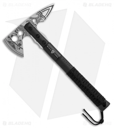 Browning Black Label Wihongi Signature 13" Tomahawk Black Paracord Black 320193B 1 Browning Black Label Wihongi Signature 13" Tomahawk Black Paracord Black 320193B