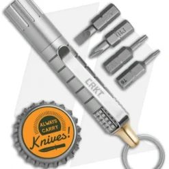 CRKT Wu Pocket Driver Stash Tool - Aluminum -Hand Tools Shop CRKT Wu Pocket Driver Stash Tool Aluminum 9912 BHQ 119375 jr bottlecap