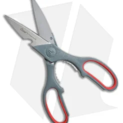 Clauss True Prof 8.25in Shears Gray/Red CL18052 Utility Scissors 6 Clauss True Prof 8.25in Shears Gray/Red CL18052 Utility Scissors -Hand Tools Shop Clauss 8 in True Prof BHQ 134600 td open