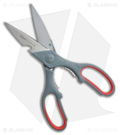 Clauss True Prof 8.25in Shears Gray/Red CL18052 Utility Scissors 3 Clauss True Prof 8.25in Shears Gray/Red CL18052 Utility Scissors - Image 3