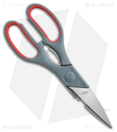 Clauss True Prof 8.25in Shears Gray/Red CL18052 Utility Scissors 2 Clauss True Prof 8.25in Shears Gray/Red CL18052 Utility Scissors - Image 2