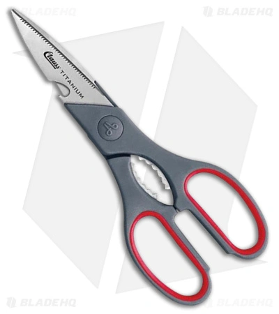 Clauss True Prof 8.25in Shears Gray/Red CL18052 Utility Scissors 1 Clauss True Prof 8.25in Shears Gray/Red CL18052 Utility Scissors