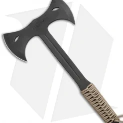 Condor Double Bit Throwing Axe Tan Paracord (Black) CTK1402-1.4