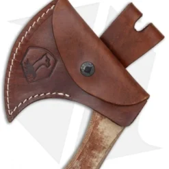 Condor Mountain Pass Axe Micarta W/ Leather Sheath -Hand Tools Shop Condor Mountain Pass Axe Micarta Leather Sheath BHQ 121505 jr sheath