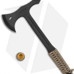 Condor Single Bit Throwing Axe Tan Paracord (Black) CTK1401-1.4 -Hand Tools Shop Condor Single Bit Throwing Axe Tan Paracord Black CTK1401 1.4 BHQ 68112 jr bottlecap