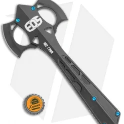 EOS KNAX Axe Utility Tool 9.875" Black Aluminum/80CrV2 -Hand Tools Shop EOS KNAX BHQ 114126 LS Bottlecap 2