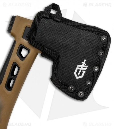 Gerber 15" Bushcraft Hatchet Axe Black/FDE GFN (5.5" Black) 31-003783 2 Gerber 15" Bushcraft Hatchet Axe Black/FDE GFN (5.5" Black) 31-003783 - Image 2