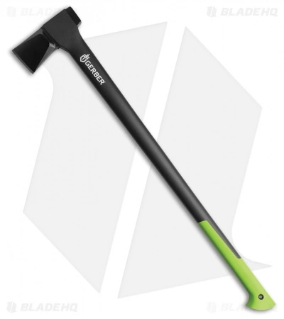 Gerber 36" Power Splitting Axe Black/Green Glass Filled Nylon (31-003636) 1 Gerber 36" Power Splitting Axe Black/Green Glass Filled Nylon (31-003636)