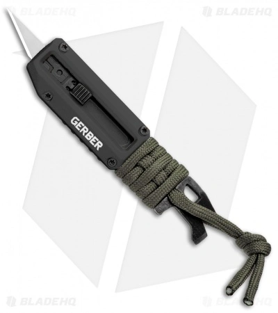 Gerber Prybrid-X Utility Knife Black/Green 31-003739 1 Gerber Prybrid-X Utility Knife Black/Green 31-003739