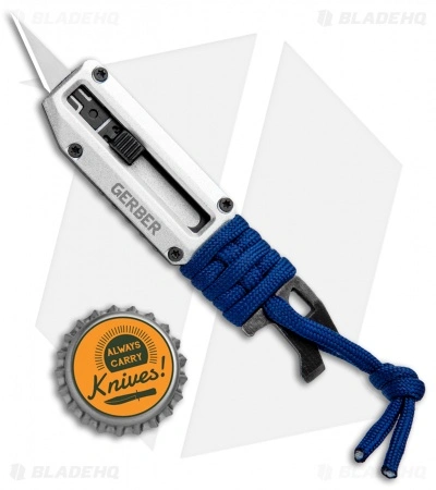 Gerber Prybrid-X Razor Blade Utility Knife Gray/Blue 31-003741 4 Gerber Prybrid-X Razor Blade Utility Knife Gray/Blue 31-003741 - Image 4