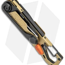 Gerber Stake Out 11-in-1 Multi-Tool Champagne 30-001744 -Hand Tools Shop Gerber State Out Champagne Black BHQ 145767 jr side