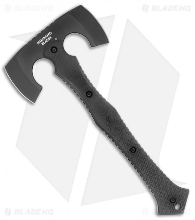 Halfbreed Blades Compact Battle Axe Black G-10 (12.5" Black) 1 Halfbreed Blades Compact Battle Axe Black G-10 (12.5" Black)