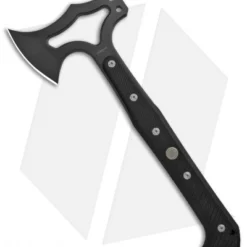 Hogue Knives EX-T01 Tomahawk Axe Black G-10 Sig Medallion (Gray)