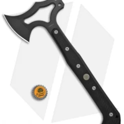 Hogue Knives EX-T01 Tomahawk Axe Black G-10 Sig Medallion (Gray) -Hand Tools Shop Hogue Knives EX T01 Tomahawk Axe Black G 10 Sig Medallion Gray 37772 BHQ 100455 jr bottlecap