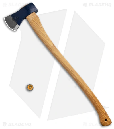 Hults Bruk Agdor 32" Montreal Felling Axe Hickory 4 Hults Bruk Agdor 32" Montreal Felling Axe Hickory - Image 4