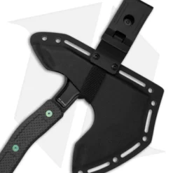 Jake Hoback Knives Ps2 Axe Carbon Fiber W/ Kydex Sheath (Green Bolts + Black SW) 6 Jake Hoback Knives Ps2 Axe Carbon Fiber W/ Kydex Sheath (Green Bolts + Black SW) -Hand Tools Shop Jake Hoback Knives PS2 Axe CF Handle Kydex Sheath Green Anodized Bolts Black SW BHQ 175497 jr sheath