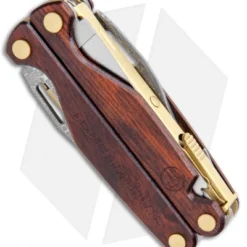 Leatherman Charge Plus Damascus/Wood Multi Tool W/ Nylon Sheath (18-in-1) 832785 -Hand Tools Shop Leatherman Charge Plus Wood Damascus CF 832825 BHQ 105665 jr side