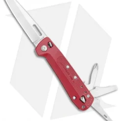 Leatherman Free K2 Multi-Purpose 7-in-1 Folding Knife Crimson (3.3" Satin)