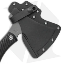 RMJ Tactical Outpost 11.375" Tomahawk - Black G10 52100 -Hand Tools Shop RMJ Tactical Outpost Tomahawk Black G10 52100 BHQ 100080 kp sheath