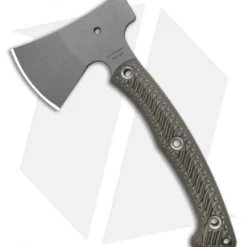 RMJ Tactical Outpost 11.375" Tomahawk - Dirty Olive G10 52100