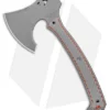RMJ Tactical Weezerker 13" Tomahawk Layered Gray/Orange G10 (Tungsten Cerakote)