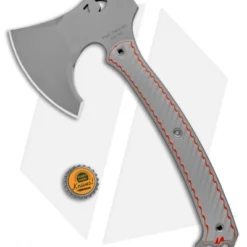 RMJ Tactical Weezerker 13" Tomahawk Layered Gray/Orange G10 (Tungsten Cerakote) -Hand Tools Shop RMJ Tactical Weezerker 13in Tomahawk Layered Gray Orange G 10 Tungsten Cerakote BHQ 100065 jr bottlecap