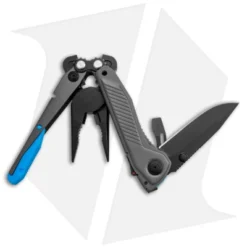 SOG Flash MT 7-in-1 Multi-Tool (Urban Gray/Cyan) -Hand Tools Shop SOG Flash MT 7 in 1 Multi Tool Urban Gray Cyan BHQ 140876 jr open