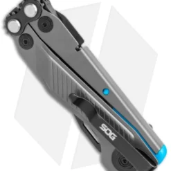SOG Flash MT 7-in-1 Multi-Tool (Urban Gray/Cyan) -Hand Tools Shop SOG Flash MT 7 in 1 Multi Tool Urban Gray Cyan BHQ 140876 jr side