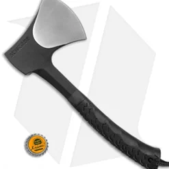 Schrade Full Tang Hatchet Black TPE (Black/Satin) SCAXE10 -Hand Tools Shop Schrade Hatchet black TPE black satin SCAXE10 BHQ 62007 er size