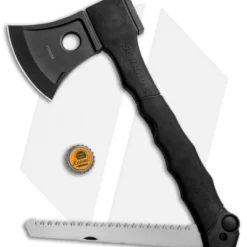 Schrade Mini Axe/Folding Saw Combo (Black) 1100052 -Hand Tools Shop Schrade Mini Axe Folding Saw Combo Black 1100052 BHQ 93633 jr bottlecap