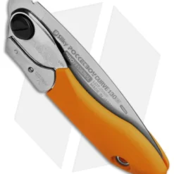 Silky Pocketboy Curve Pro 6.75" Folding Saw - Orange -Hand Tools Shop Silky Pocketboy Curve Pro 130mm BHQ 77891 td side
