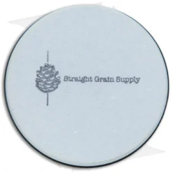 Straight Grain Supply Dual-Grit Round Sharpening Stone 240/400