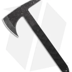 Stroup Knives Tomahawk Spike X 12.25" Black G-10 W/ Kydex Sheath