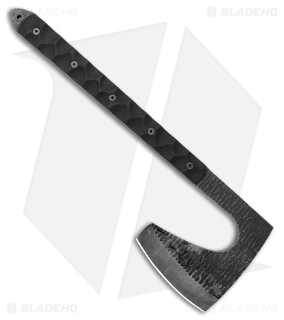 Stroup Knives Viking Axe Black G-10 W/ Kydex Sheath 2 Stroup Knives Viking Axe Black G-10 W/ Kydex Sheath - Image 2