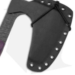 Stroup Knives Viking Axe Purple G-10 W/ Kydex Sheath -Hand Tools Shop Stroup Knives Tomahawk Viking Purple G 10 BHQ 175260 jr sheath