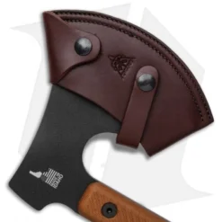 TOPS Knives High Impact 20" Axe Tan Canvas Micarta -Hand Tools Shop TOPS High Impact BHQ 123672 LS Sheath