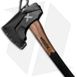WOOX Forte/Forte-X Leather Axe Sheath - Brown -Hand Tools Shop WOOX AX Forte Leather Axe Sheath BHQ 122053 jr axe