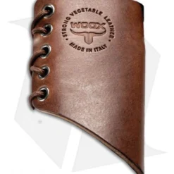 WOOX AX1 Leather Axe Collar - Brown