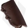 WOOX Forte Axe Leather Collar - Brown