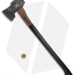 WOOX Forte-X Axe 28" - Hickory -Hand Tools Shop WOOX Forte X Hewing Axe 28in BHQ 125238 jr bottlecap