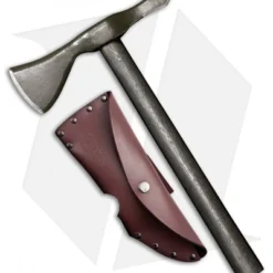 Cold Steel Vietnam Tomahawk Axe W/ Brown Leather Sheath - 90VTZ