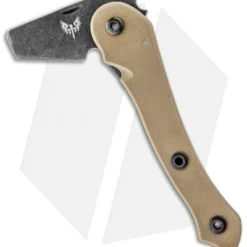 Combat Ready Knives E.D.A. Every Day Axe Tan G-10 (2.5" Black) CBR-200C
