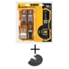 Oscillating Tool Attachments DEWALT Oscillating Blade Set (5-Piece) With Bonus Oscillating Fast Cut Carbide Grout Removal Blade