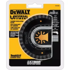 Oscillating Tool Attachments DEWALT Oscillating Fast Cut Carbide Grout Removal Blade