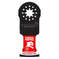 Oscillating Tool Attachments DIABLO 1-1/4 In. Starlock Carbide Oscillating Blades For General Purpose Cuts (3-Pack)