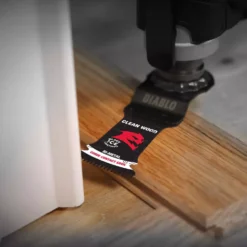 Oscillating Tool Attachments DIABLO 1-1/4 In. Universal Fit Bi-Metal Oscillating Blades For Clean Wood (3-Pack) -Hand Tools Shop diablo oscillating tool attachments dou125jbw3 31 1000