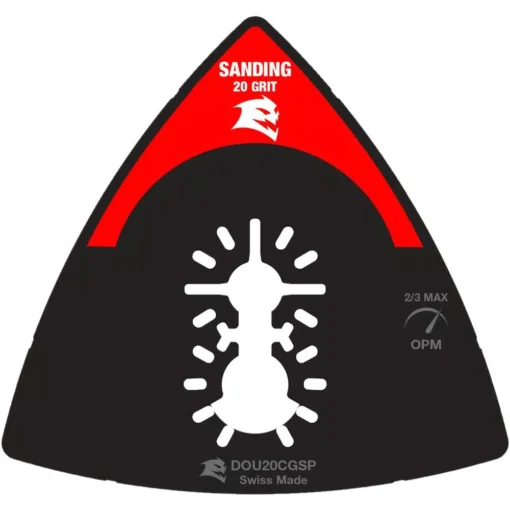 Oscillating Tool Attachments DIABLO 3-1/2 In. 20-Grit Universal Fit Carbide Grit Oscillating Sanding Plate -Hand Tools Shop diablo oscillating tool attachments dou20cgsp 64 1000